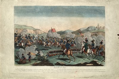 Slaget vid Jena, ca 1806 av Unbekannt