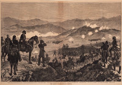 Slaget vid Kizil-Tepe den 25 juni 1877, 1877 av Unbekannt