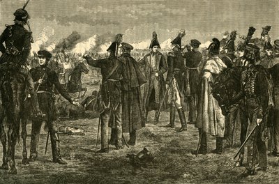 Slaget vid Leipzig, 1813, 1890. av Unbekannt