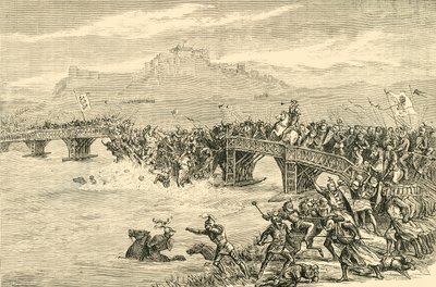 Slaget vid Stirling Castle, 1297 1890. av Unbekannt