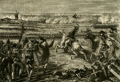 Slaget vid Valmy, 1792, 1890. av Unbekannt