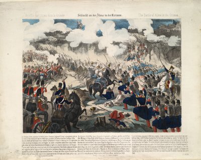 Slaget vid Alma den 20 september 1854, 1854 av Unbekannt