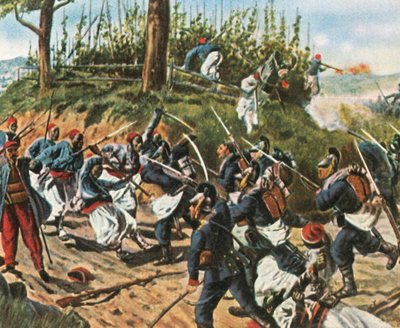 Bayern i Weissenburg, 4 augusti 1870, 1936. av Unbekannt