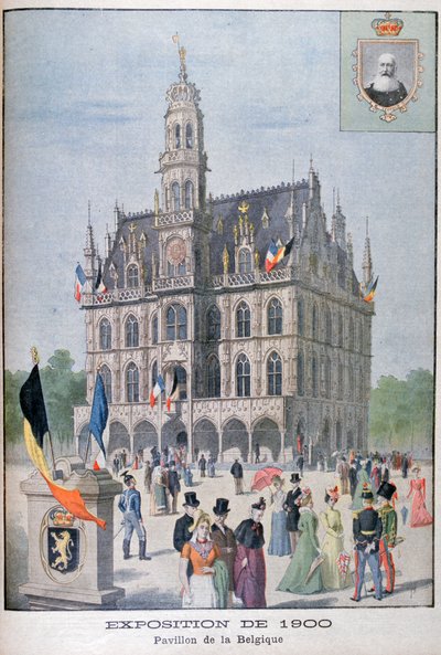 Belgiens paviljong vid världsutställningen 1900, Paris 1900 av Unbekannt