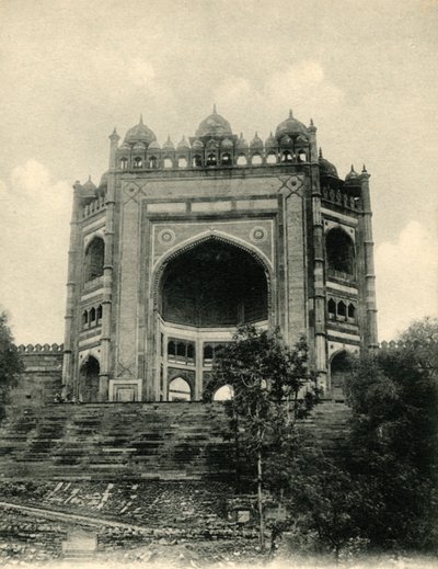 The Bolund Gate, Fatehpur Sikri. Agra. av Unbekannt