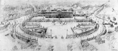 The Buckingham Palace That is to Be, 1910 av Unbekannt