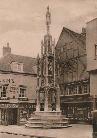 The Buttercross, Winchester, Hampshire, tidigt 1900-tal av Unbekannt
