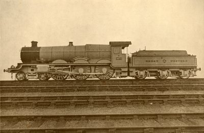 The Caerphilly Castle 4-6-0, Great Western Railway, 1930. av Unbekannt