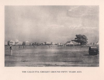 The Calcutta Cricket Ground, Indien, 1861 1912 av Unbekannt