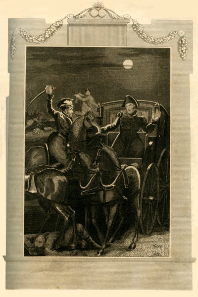 Infångandet av Buonapartes vagn, 18 juni 1815, 1816. av Unbekannt