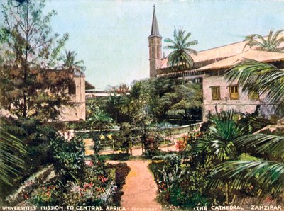 Katedralen, Zanzibar, Tanzania, Afrika, 1904 av Unbekannt