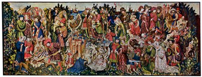 The Chatsworth Hunting Tapestries, första i serien, 1930 av Unbekannt