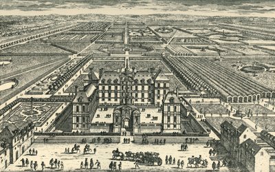 Chateau de la Rochefoucauld, Liancourt, Oise, norra Frankrike, c1675, 1903. av Unbekannt