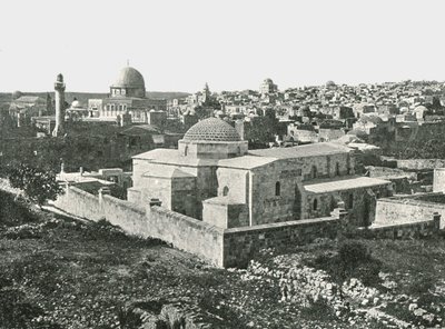 St Anne-kyrkan, Jerusalem, Palestina, 1895. av Unbekannt