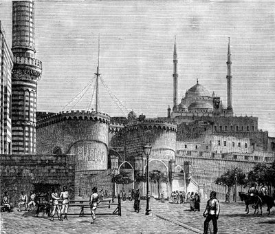 Citadellet, Kairo, Egypten, 1900 av Unbekannt