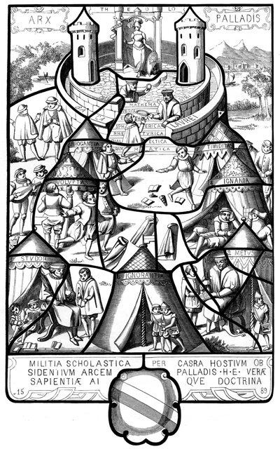 Citadellet i Pallas, 1589 1849 av Unbekannt