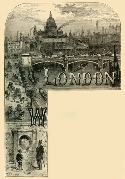 The City of London, c1872. av Unbekannt