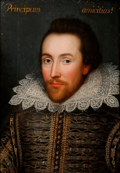 Cobbe-porträttet av William Shakespeare 1564-1616, c1610. av Unbekannt