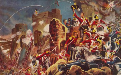 Connaught Rangers. Fångandet av citadellet i Badajoz, 1812, 1939 av Unbekannt