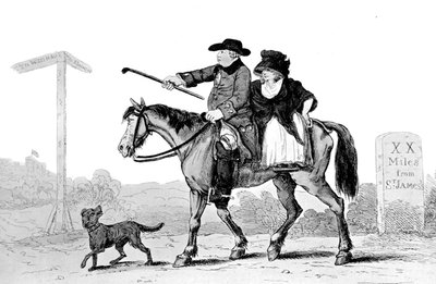 Det ständiga paret, 1786 av Unbekannt