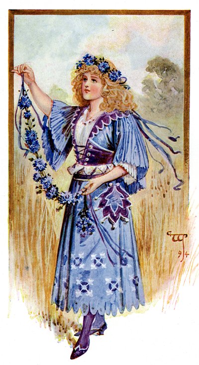 Blåklinten, 1899 av Unbekannt