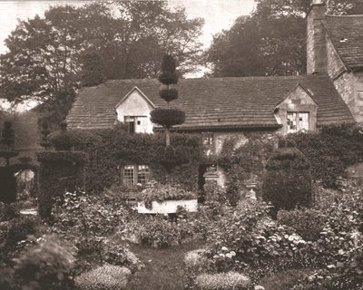 Stugan nära Haddon Hall, Derbyshire, 1894. av Unbekannt