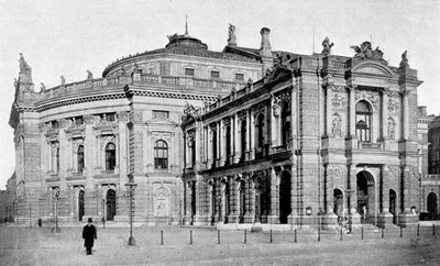 Hofteatern, Wien, Österrike, 1899 av Unbekannt
