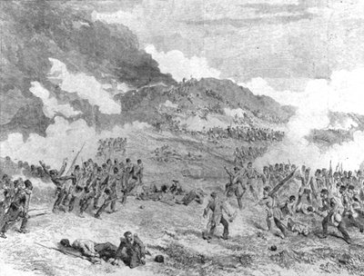 Krimkriget, 1854-56: The Take of Sebastopol: Storming the Redan, 8 september 1855, 1901. av Unbekannt