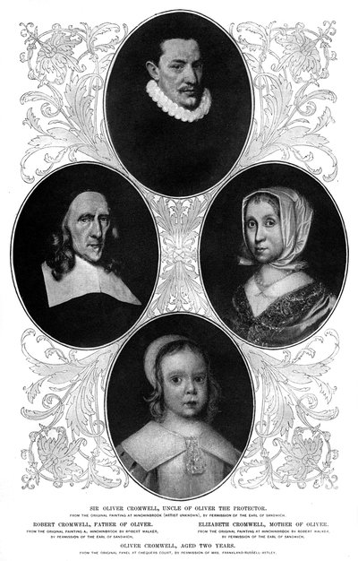 Familjen Cromwell, 1899 av Unbekannt