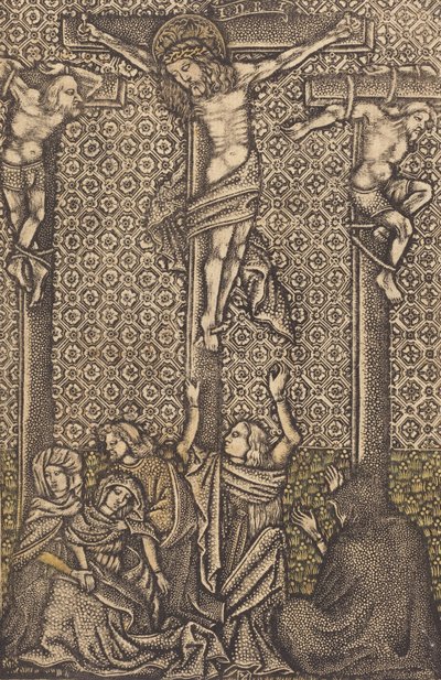 Korsfästelsen, ca. 1460. av Unbekannt