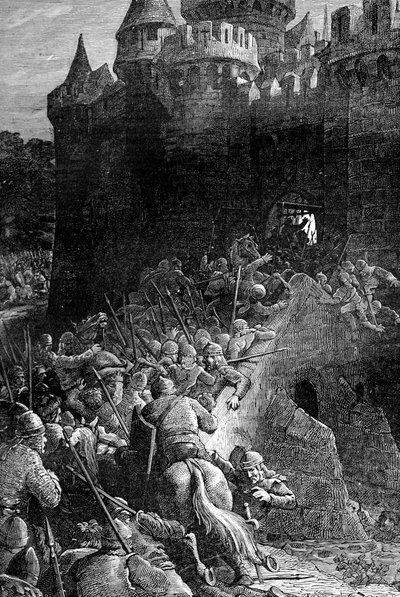 Korsfararfejden, 1909 av Unbekannt