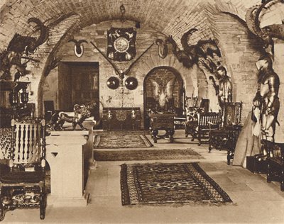 Krypten, Glamis slott, c1933 1937 av Unbekannt