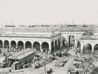 The Custom House, Veracruz, Mexiko, 1895. av Unbekannt
