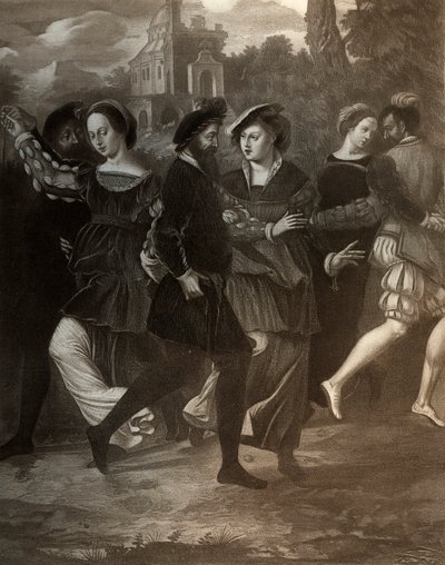 Den dansande bilden, c1532, 1902 av Unbekannt