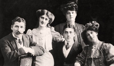 The Dare Family, tidigt 1900-tal av Unbekannt