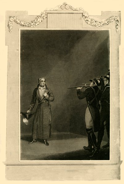 Murats död, 1815, 1816. av Unbekannt
