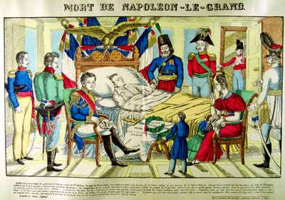 Napoleons död den 5 maj 1821, 1825 av Unbekannt