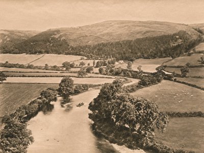 The Dee Valley, från Glendowers Mound, 1902 av Unbekannt