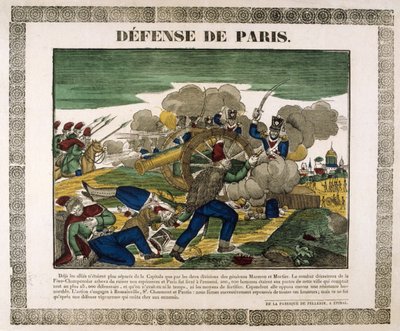 Paris försvar, 1814, 1800-talet av Unbekannt
