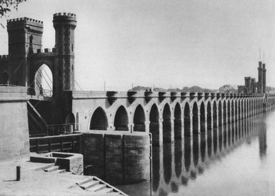 Delta Barrage, Kairo, Egypten, c1920-talet av Unbekannt