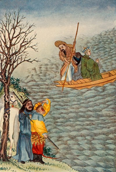 "The Demons of Blackwater River Carry Away the Master", 1922. av Unbekannt
