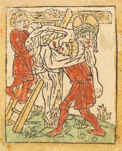 Depositionen, c. 1475. av Unbekannt