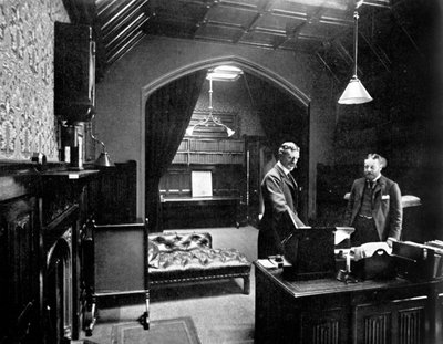 Vicetalarnas kontor, House of Commons, Westminster, London, c1905 av Unbekannt