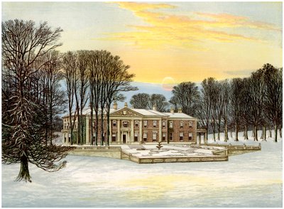 The Down House, Dorset, hem för Baronet Smith-Marriott, c1880 av Unbekannt