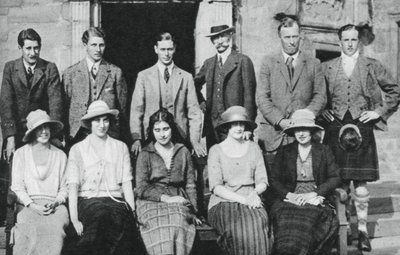 Hertigen av York med skottfesten Earl of Strathmores, Skottland, 1921 av Unbekannt