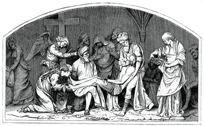 Påskgraven, 1554-1564, 1870 av Unbekannt