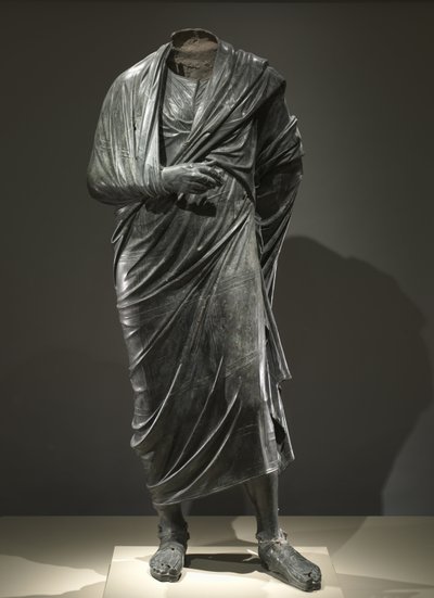 Kejsaren som filosof, förmodligen Marcus Aurelius, regerade AD 161-180, ca. 180-200 e.Kr. av Unbekannt