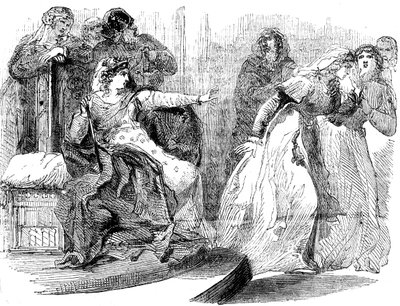 Kejsarinnan Matilda och drottningen av Stefan, 1100-talet av Unbekannt