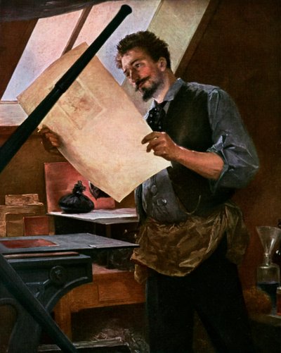 Gravören, 1911-1912 av Unbekannt
