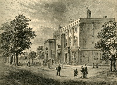 The Eyre Arms 1820, c1876. av Unbekannt